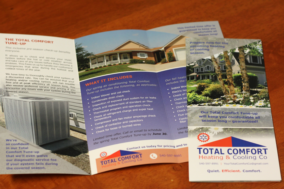 trifold brochure design cover